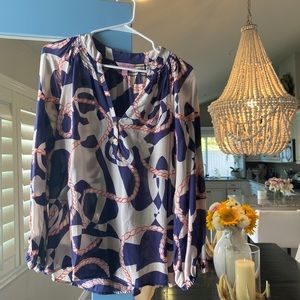 Lilly Pulitzer nautical Elsa Top